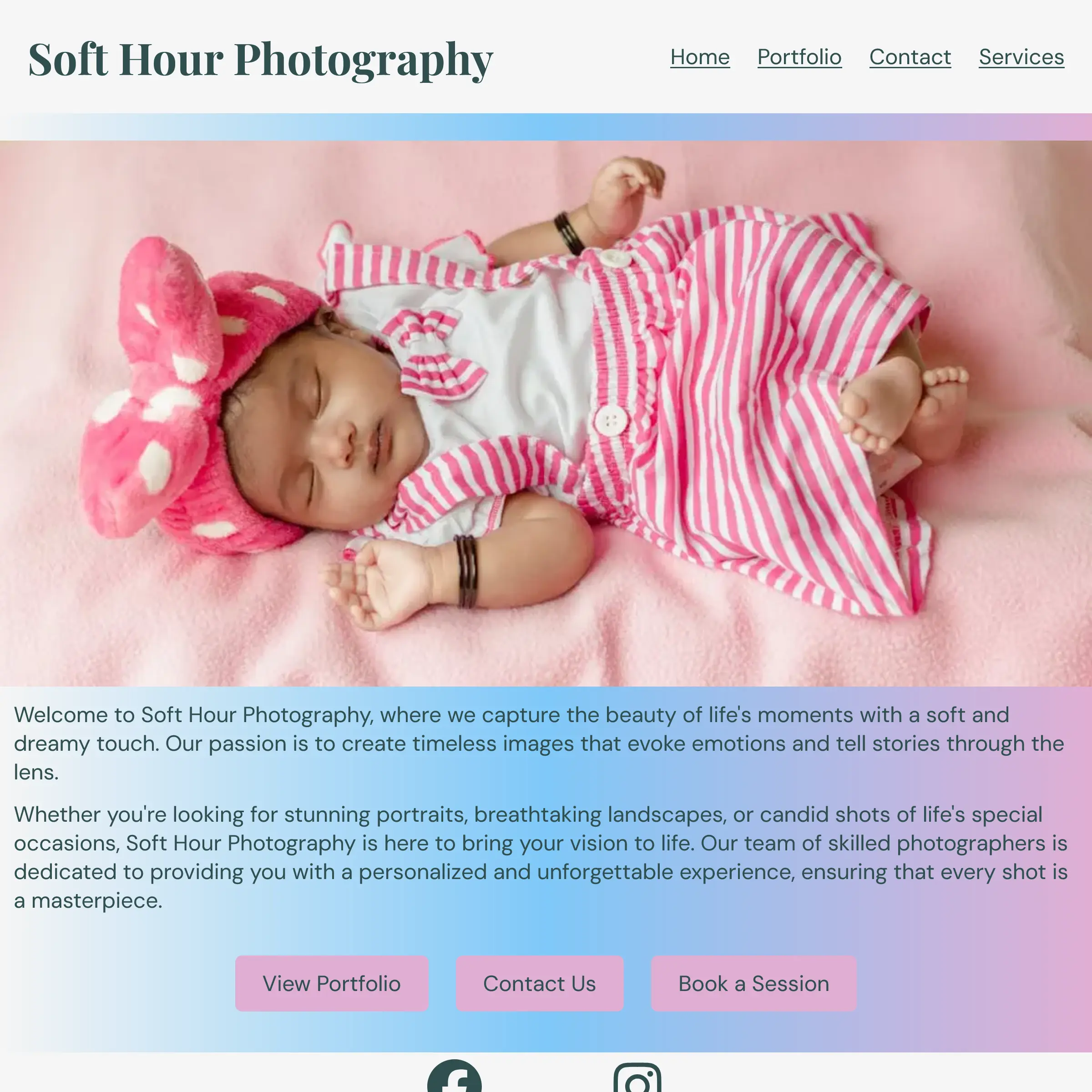 Portfolio Website Sample